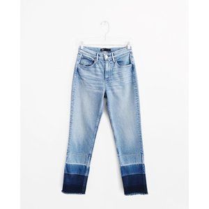 3x1 Light Blue Raw Hem Shelter High Rise Jeans 26